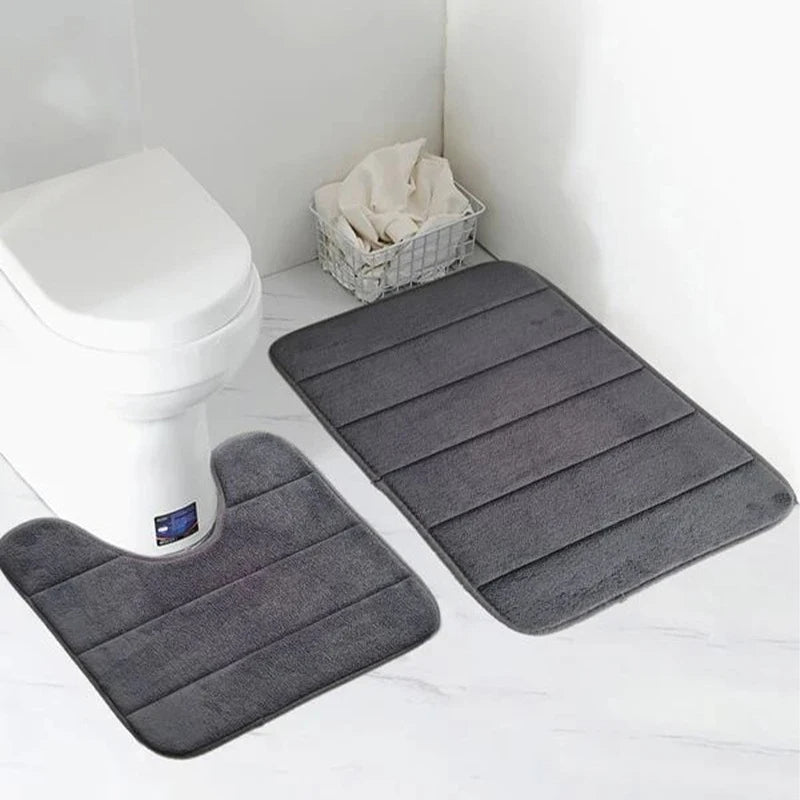 GoDesign 3 SET SOLID BATH MATS