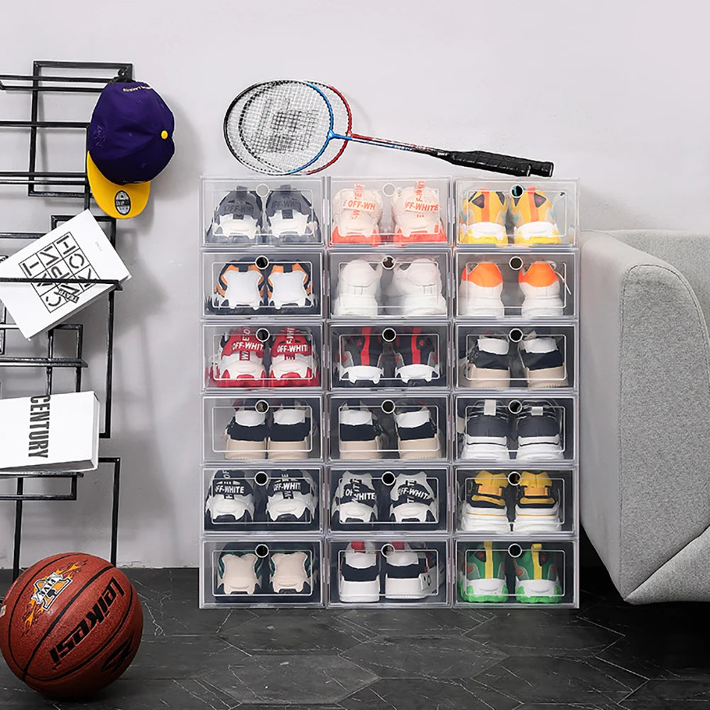 GoDesign MULTI-LAYER TRANSPARENT SHOE CABINET