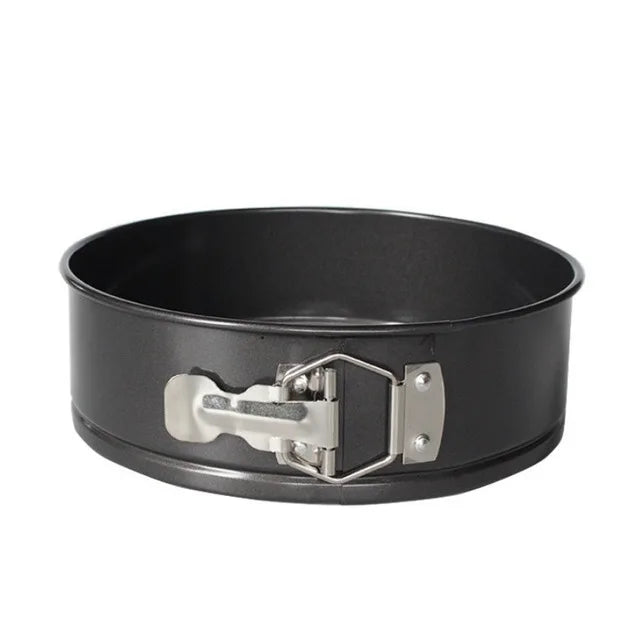18/20/24/26/28 CM Pan Carbon Steel Baking Mold Bakeware Non Stick Spring Form Round Cake Baking Pan Cake Tool Kitchen Gadget