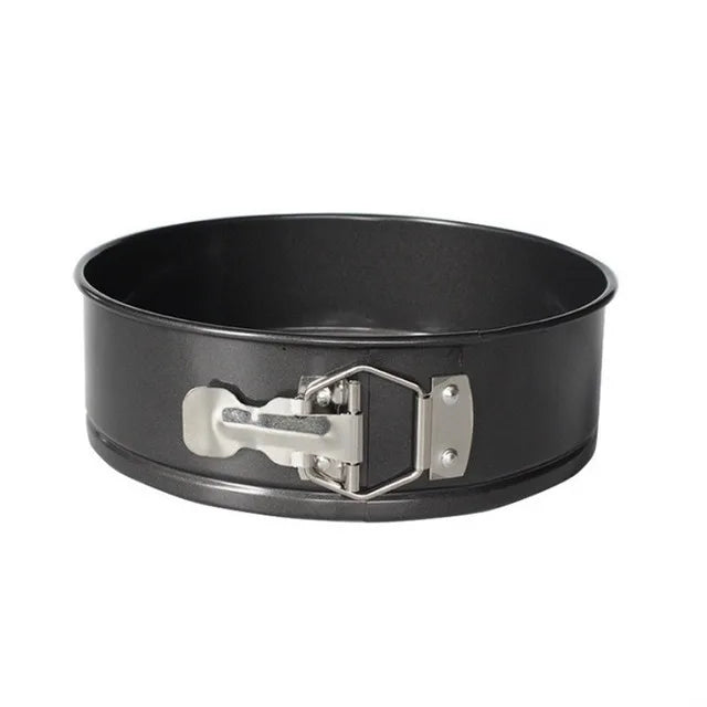18/20/24/26/28 CM Pan Carbon Steel Baking Mold Bakeware Non Stick Spring Form Round Cake Baking Pan Cake Tool Kitchen Gadget