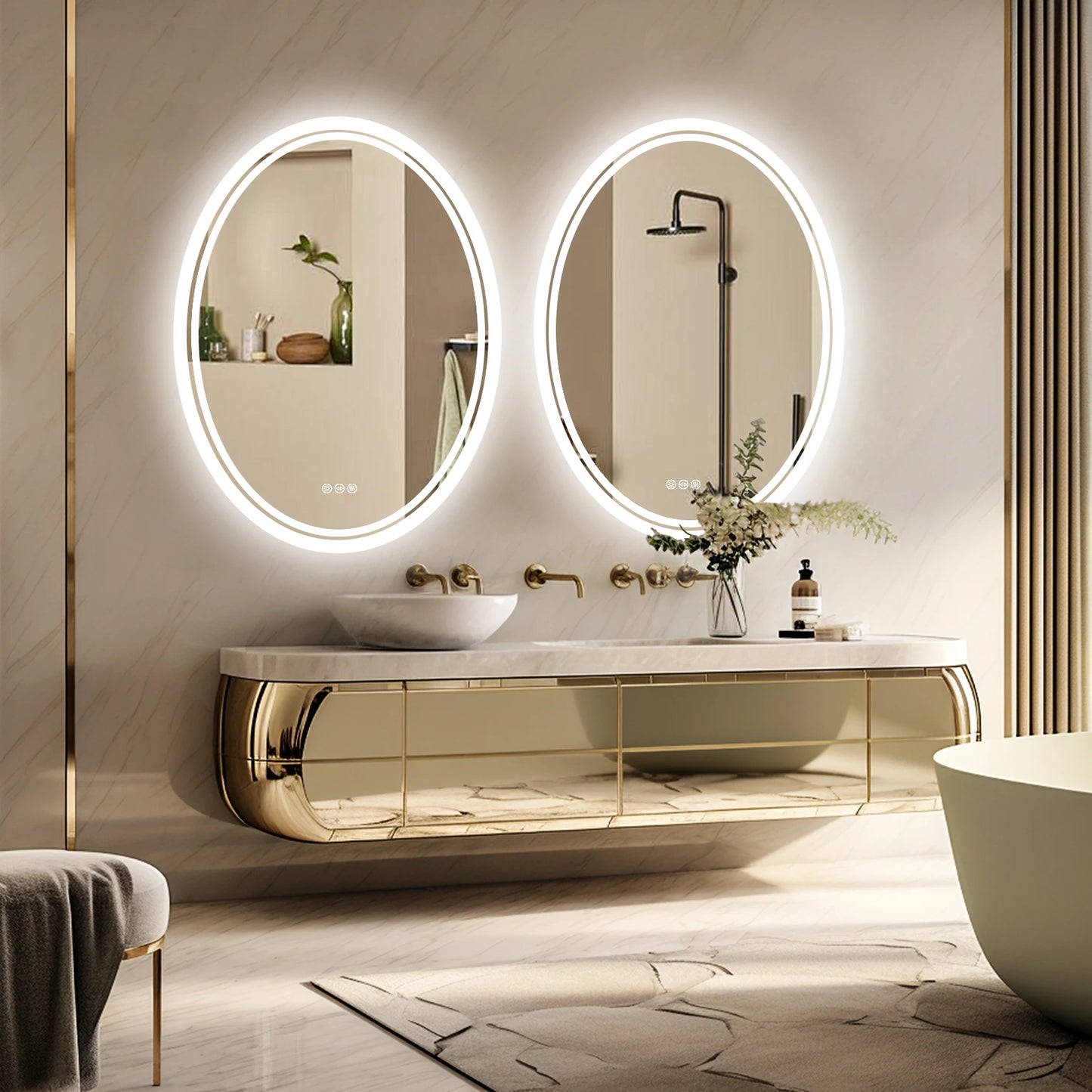 GoDesign ROUND LED MIRROR