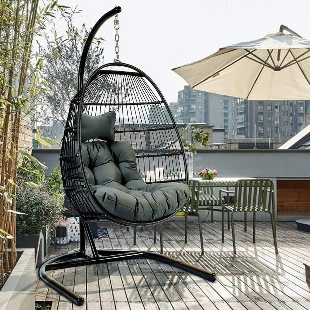 GoDesign WICKER PATIO HAMMOCK
