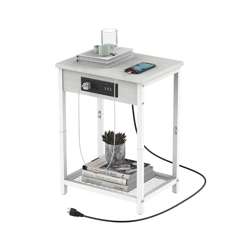 GoDesign ELECTRONIC BEDSIDE TABLE
