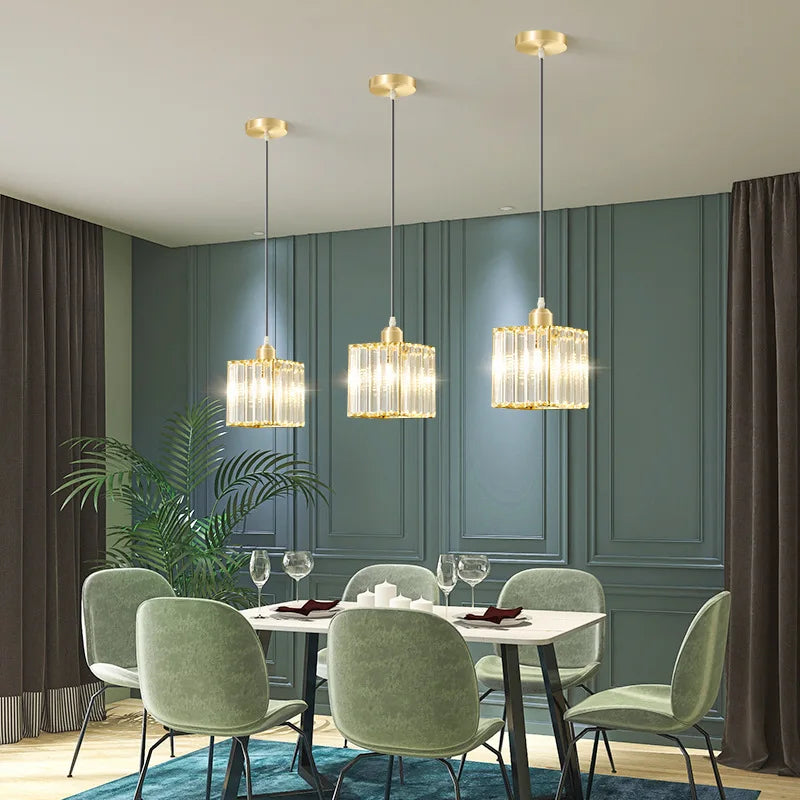 GoDesign CRYSTAL DINING ROOM CHANDELIER