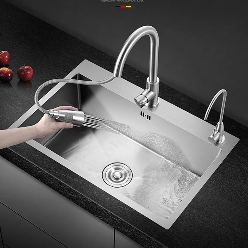 GoDesign SILVER WASHBASIN KITCHEN SINK