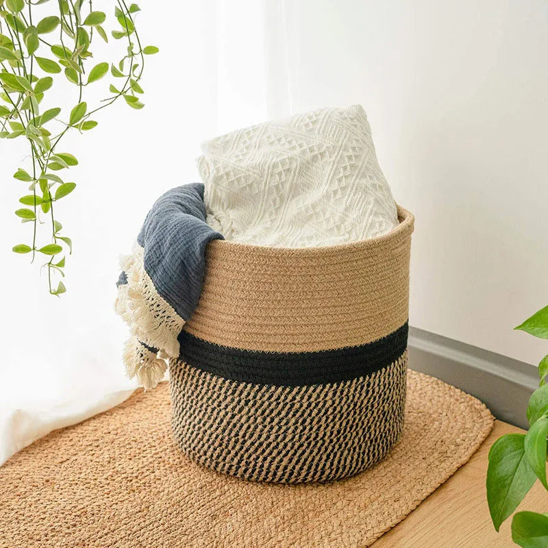 GoDesign ROUND PLANTER x STOREAGE BASKET