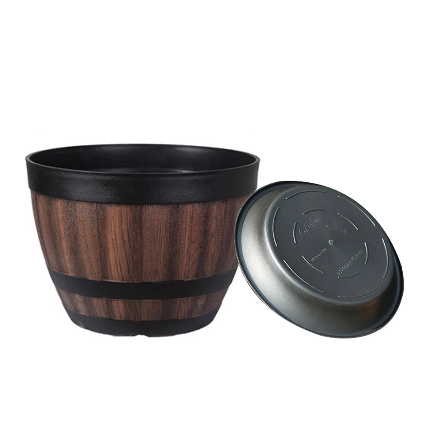 GoDesign ROUND RETRO PLANTER POT