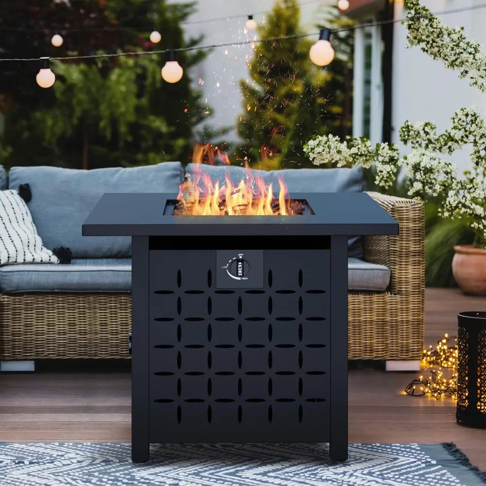 GoDesign LAVA ROCK OUTDOOR FIRE PIT