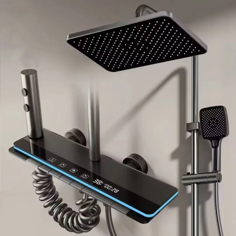 GoDesign RAINFALL SQUARE PIAN SHOWER