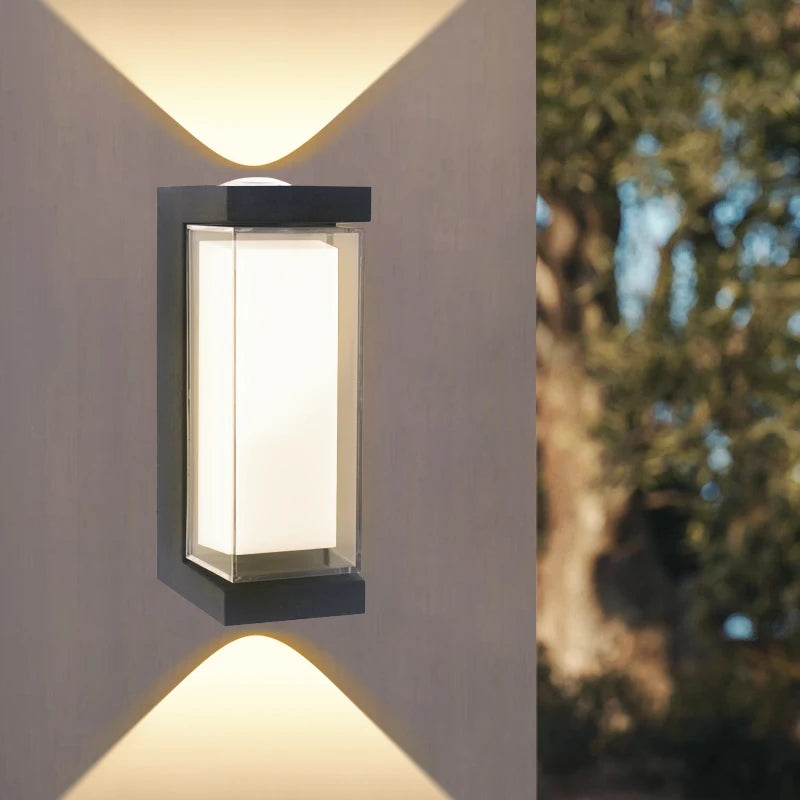 GoDesign OUTDOOR PORCH WALL LAMPS