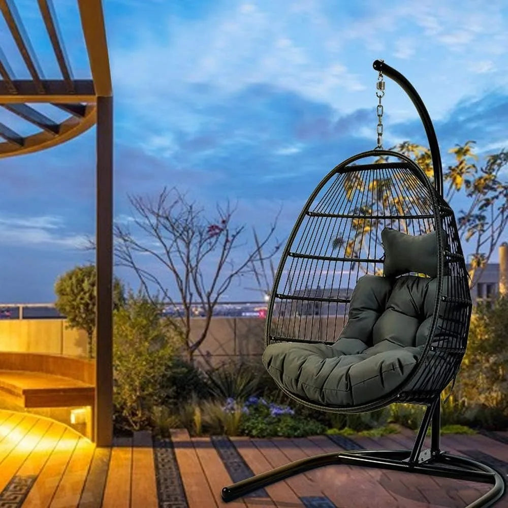 GoDesign WICKER PATIO HAMMOCK