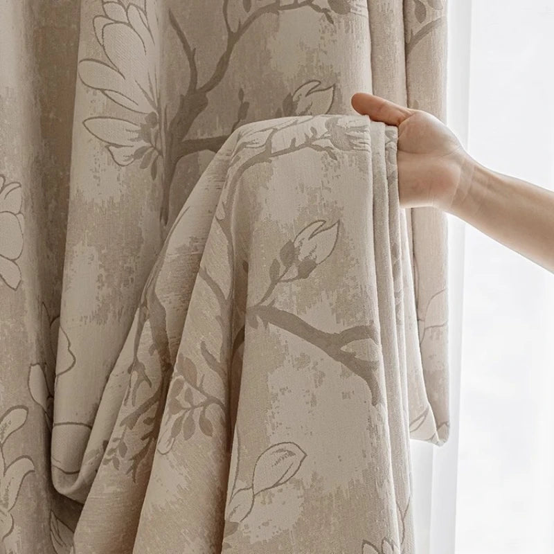 GoDesign DOUBLE SIDED FRENCH JACQUARD CURTAINS