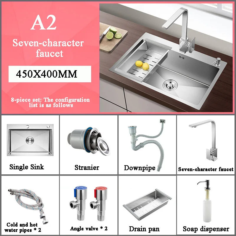 GoDesign SILVER WASHBASIN KITCHEN SINK