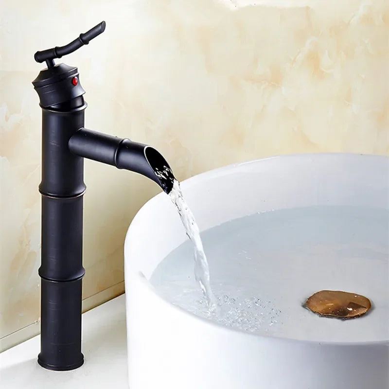 GoDesign BAMBOO STYLE SINGLE LEVER BASIN MIXER