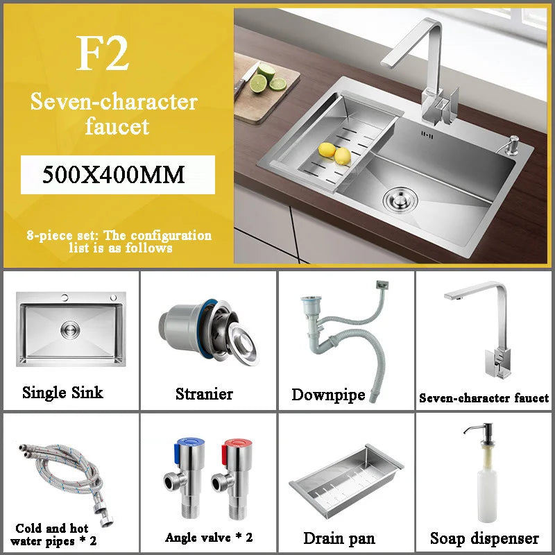 GoDesign SILVER WASHBASIN KITCHEN SINK