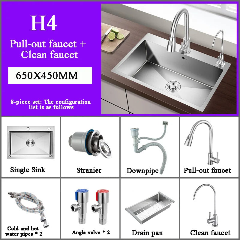 GoDesign SILVER WASHBASIN KITCHEN SINK