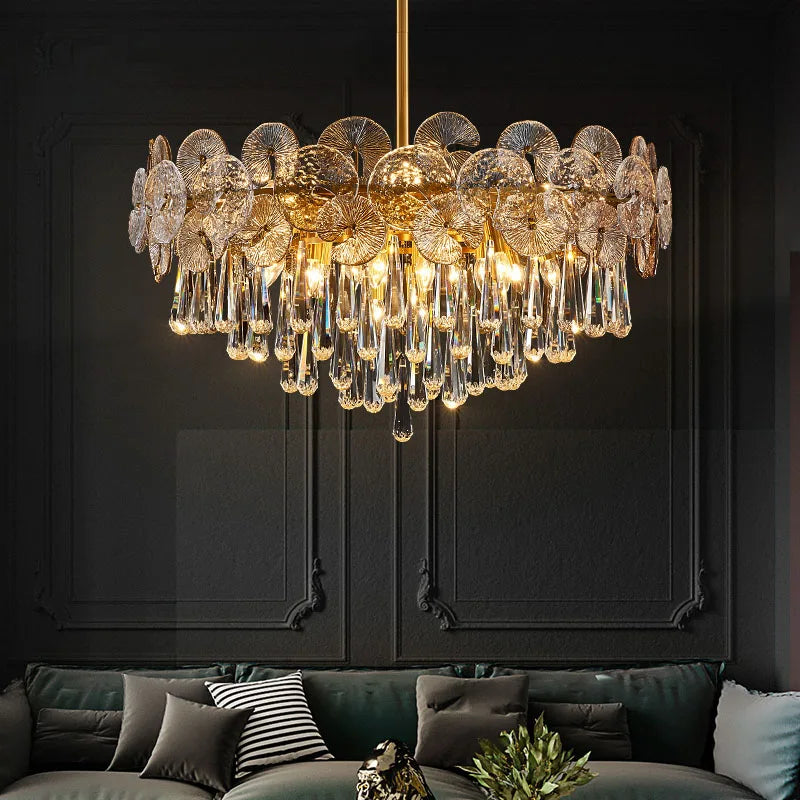 GoDesign LOTUS FLOWER LIVING ROOM CHANDELIER