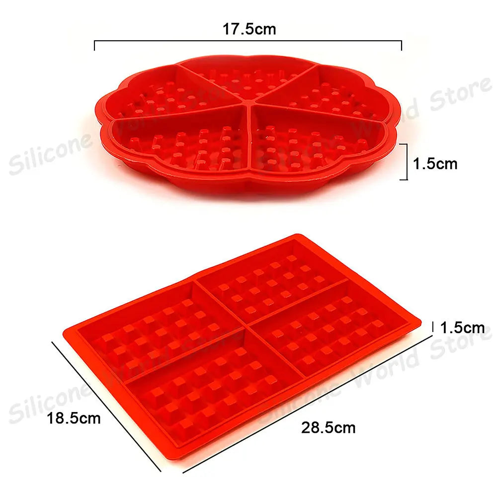 GoDesign RED BAKEWARE WAFFLE UTENSIL