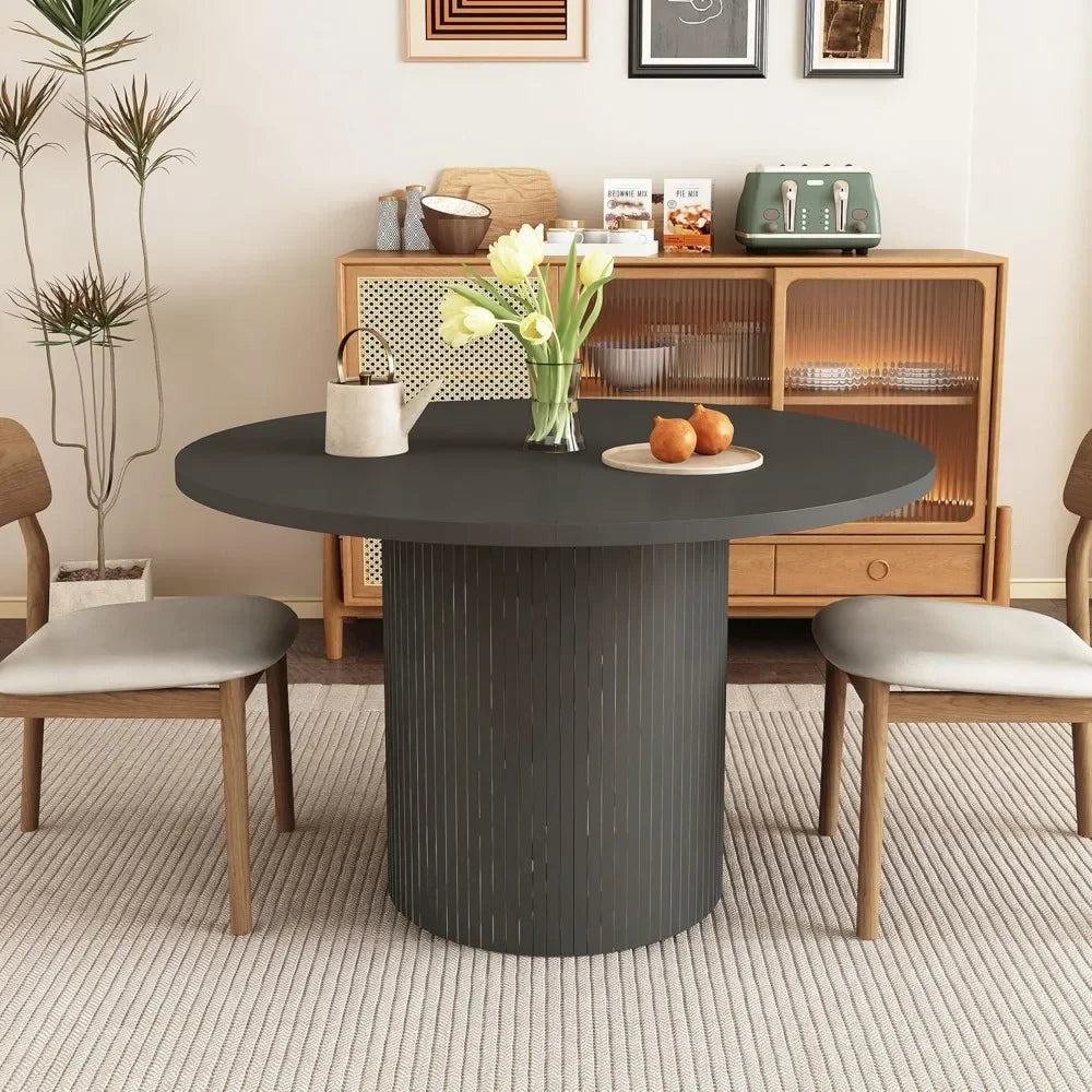 GoDesign WOODANVILLE ROUND DINING TABLE