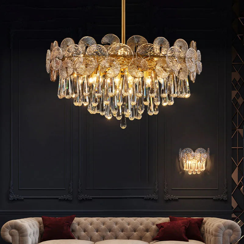 GoDesign LOTUS FLOWER LIVING ROOM CHANDELIER