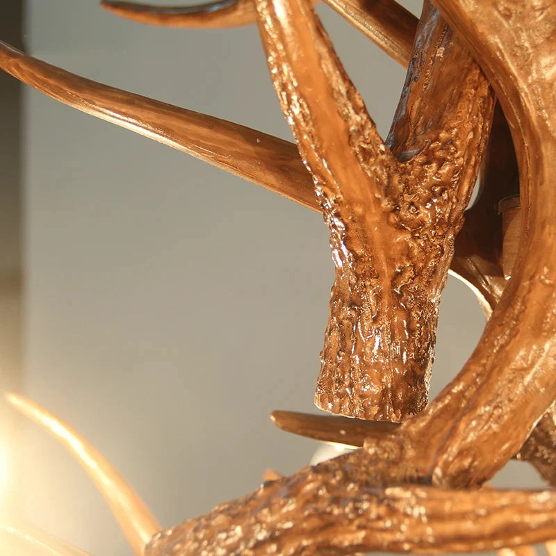 GoDesign DEER ANTLER LIVING ROOM CHANDELIER