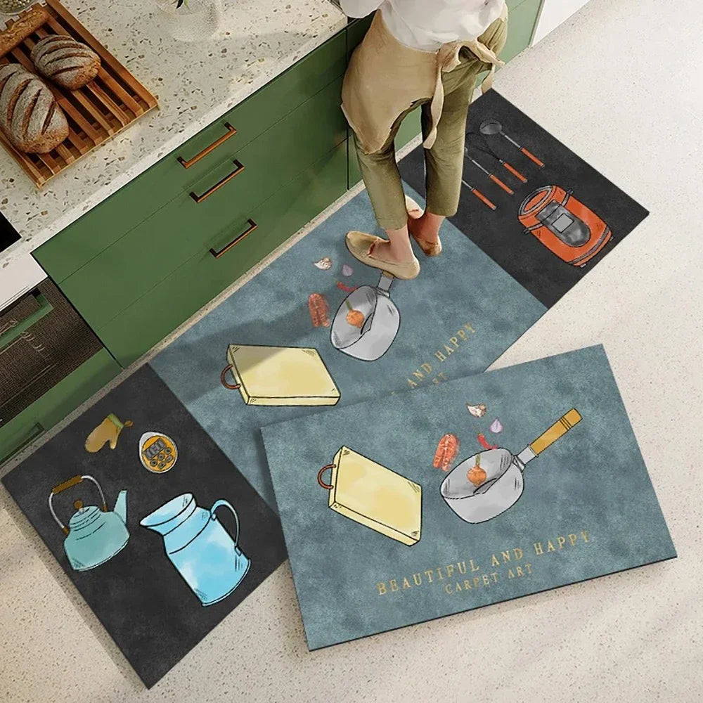 GoDesign DECORATIVE KITCHEN MAT