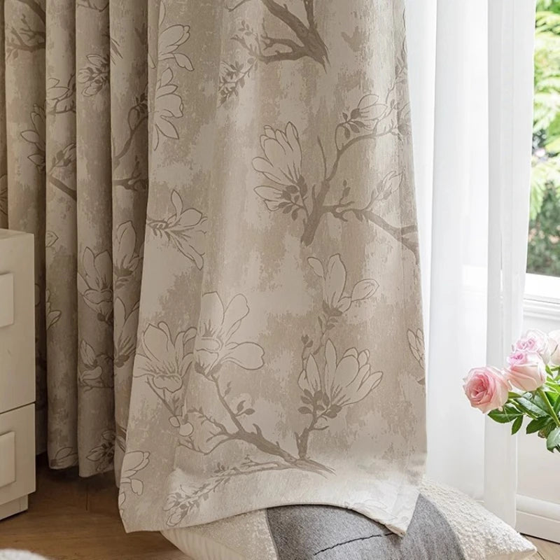 GoDesign DOUBLE SIDED FRENCH JACQUARD CURTAINS