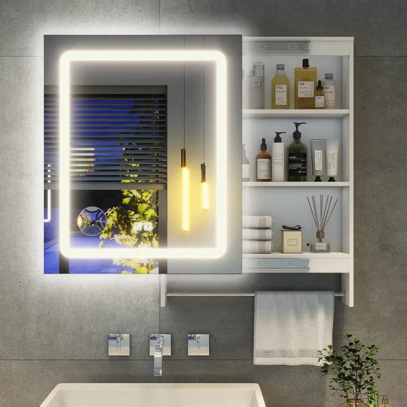 GoDesign VERTICAL REC LED MIRROR