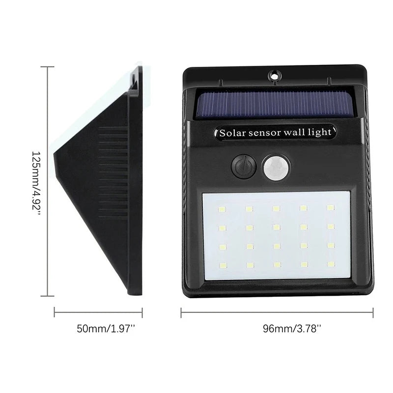 GoDesign OUTDOOR MOTION SENSOR WALL LAMPS