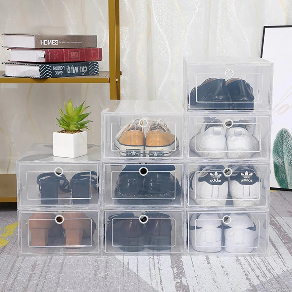 GoDesign MULTI-LAYER TRANSPARENT SHOE CABINET