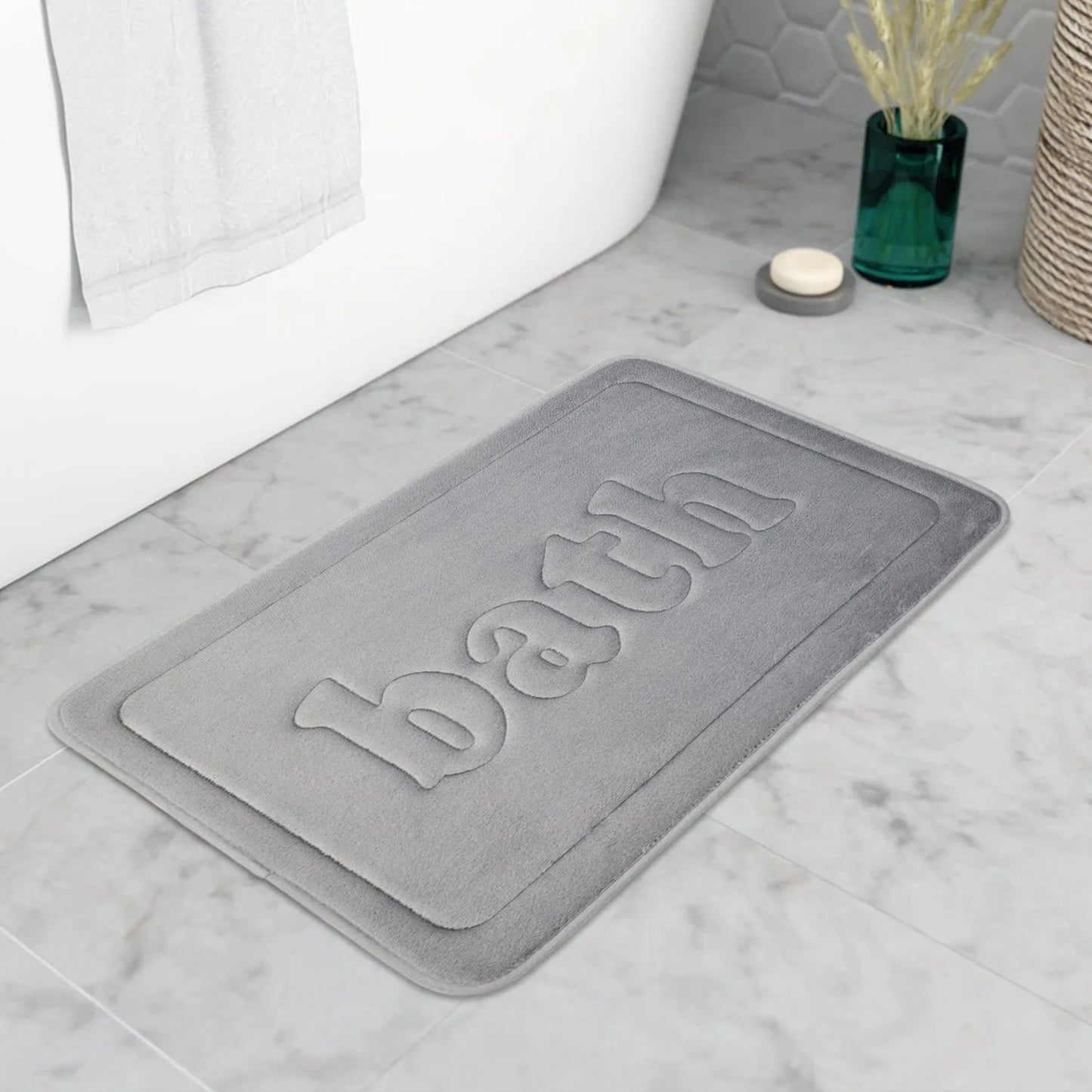 GoDesign 1 SET SOLID DECOR BATH MATS