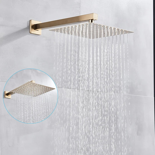 GoDesign RAINFALL SQUARE CEAL SHOWER