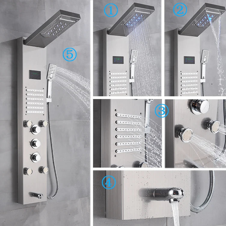 GoDesign RAINFALL REC DULL SHOWER