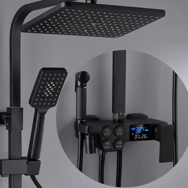 GoDesign RAINFALL SQUARE GRIFO SHOWER