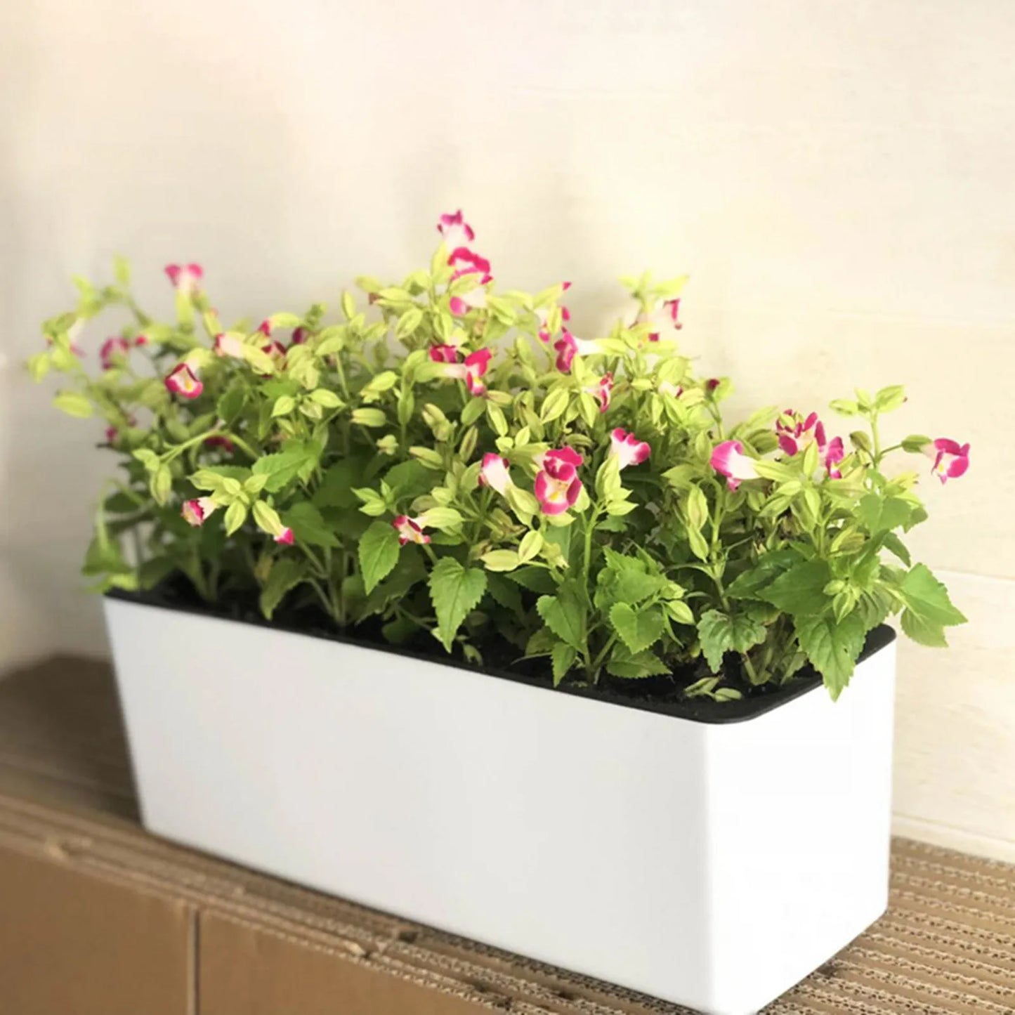 GoDesign SELF-WATERING REC PLANTER POT