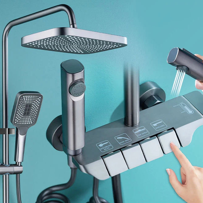 GoDesign RAINFALL SQUARE BIDET SHOWER