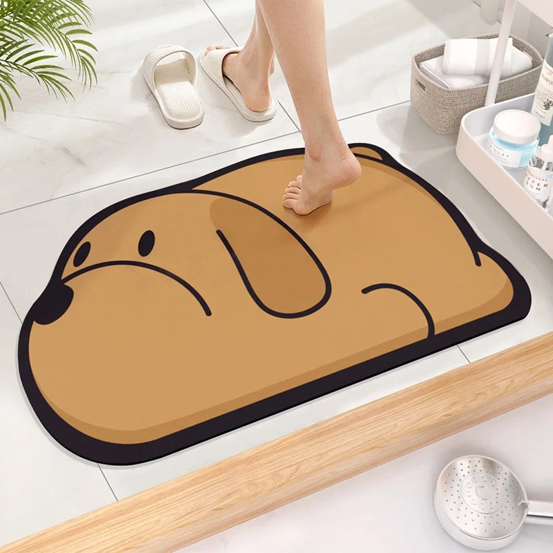 GoDesign 1 SET ANIMAL DECOR BATH MATS
