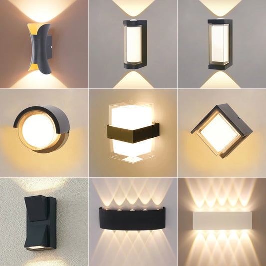 GoDesign OUTDOOR PORCH WALL LAMPS