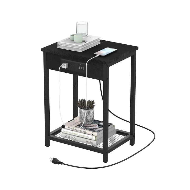 GoDesign ELECTRONIC BEDSIDE TABLE