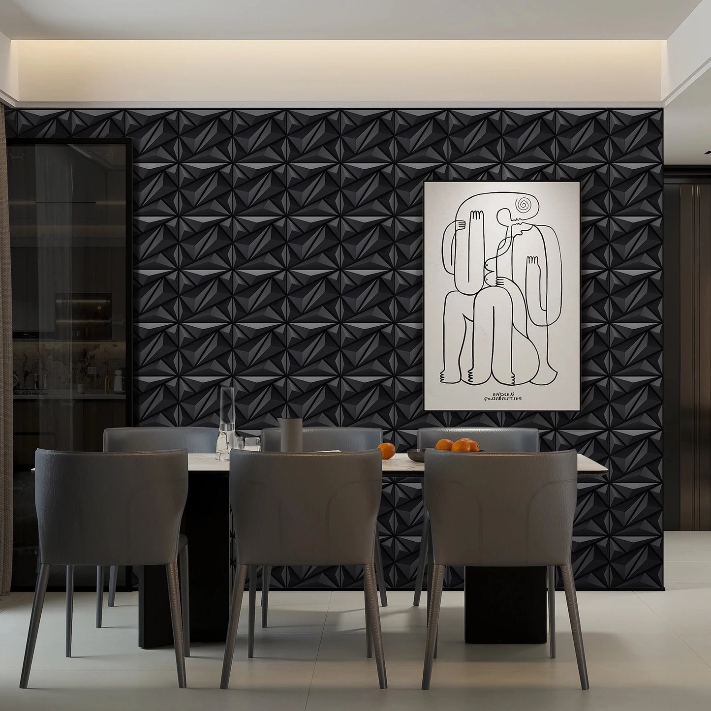 GoDesign TEXTURED DECOR WALL ART PIECE