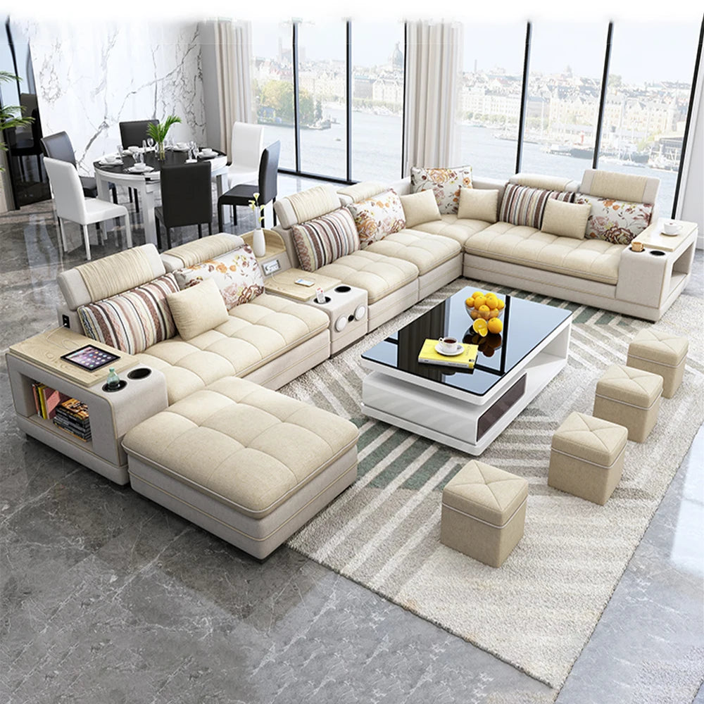 GoDESIGN 12-PIECE MODULAR SECTIONAL SET